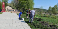 Патриотическая акция - субботник "Память поколений" - Городищенская МЦРБ