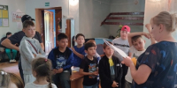 Развлекательная программа «Закаляйся!». - Городищенская МЦРБ