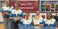 Женская волейбольная команда Городищенского района Пензенской области стала бронзовым призером областной Спартакиады среди ветеранов спорта "Здоровье" - Городищенский район