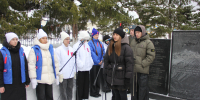 В центральном парке города Городище, у мемориала воинам - участникам локальных конфликтов, состоялся торжественный митинг, приуроченный к 37-й годовщине вывода советских войск из Афганистана - Городищенский район